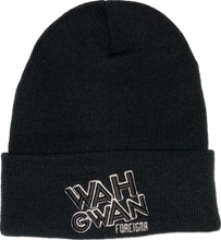 Load image into Gallery viewer, Wah Gwan 3D Beanie Hats - Black