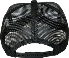 画像をギャラリービューアに読み込む, トラッカー刺繍帽子 - ブラック/ホワイト