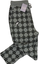 画像をギャラリービューアに読み込む, ダイヤモンドアイジオメトリックパンツ - グレー/ブラック