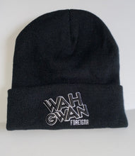 Load image into Gallery viewer, FOREIGNA Wah Gwan Beanie Hat - Black - FOREIGNA