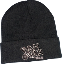 Load image into Gallery viewer, Wah Gwan 3D Beanie Hats - Black