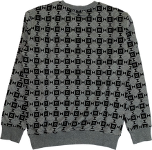 画像をギャラリービューアに読み込む, ダイヤモンドアイ ジオメトリック スウェットシャツ - グレー/ブラック
