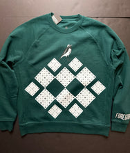 Load image into Gallery viewer, Foreigna Diamonds Heavyweight Crew Sweatshirt - Green