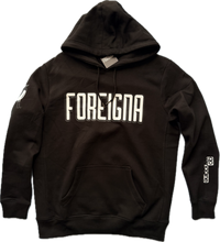 Load image into Gallery viewer, Foreigna Logo Heavyweight Hoodie - Black