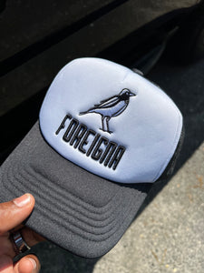 FOREIGNA Embroidery Trucker