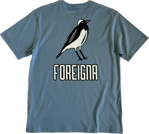 FOREIGNA Logo T-Shirt - Cloudy Blue