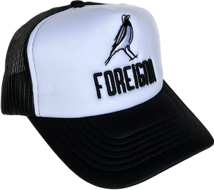 FOREIGNA Embroidery Trucker