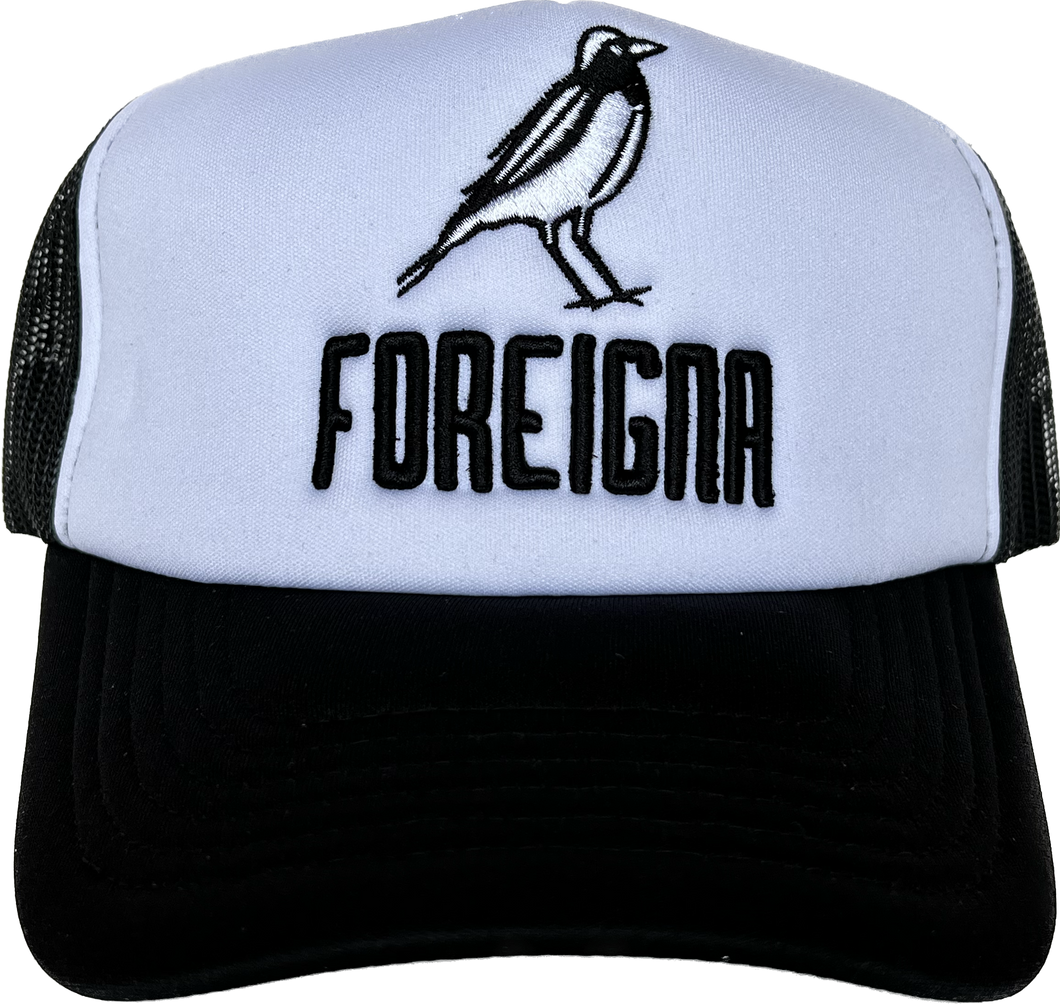 FOREIGNA Embroidery Trucker