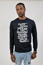 Load image into Gallery viewer, Foreigna Your Journey L/S Tee - Black - FOREIGNA