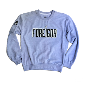 FOREIGNA LOGO Sweater - Sport/Grey - FOREIGNA