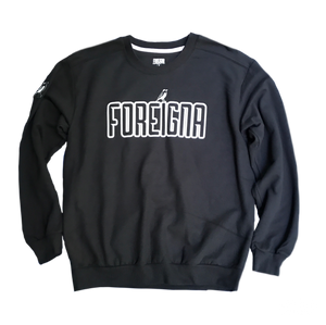 FOREIGNA LOGO Sweater - Black - FOREIGNA