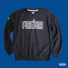 Load image into Gallery viewer, FOREIGNA LOGO Sweater - Black - FOREIGNA