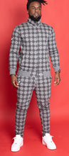 Load image into Gallery viewer, FOREIGNA Diamond-Eye Checkered Pants - Grey/Black