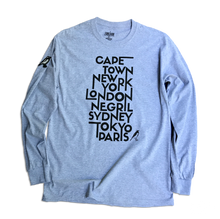 Load image into Gallery viewer, Foreigna Your Journey L/S Tee - Grey - FOREIGNA