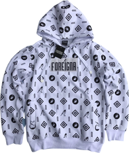 Load image into Gallery viewer, FOREIGNA Monogram Pullover - White
