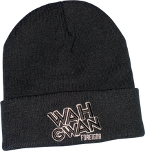 Load image into Gallery viewer, FOREIGNA Wah Gwan Beanie Hat - Black