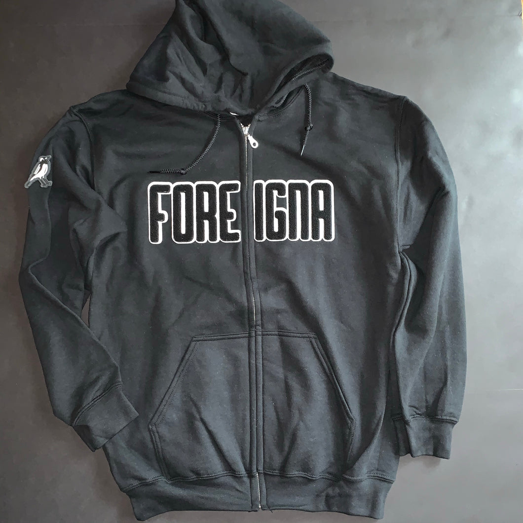 FOREIGNA CHENILLE - Zipper Hoodie - FOREIGNA