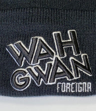 Load image into Gallery viewer, FOREIGNA Wah Gwan Beanie Hat - Black - FOREIGNA